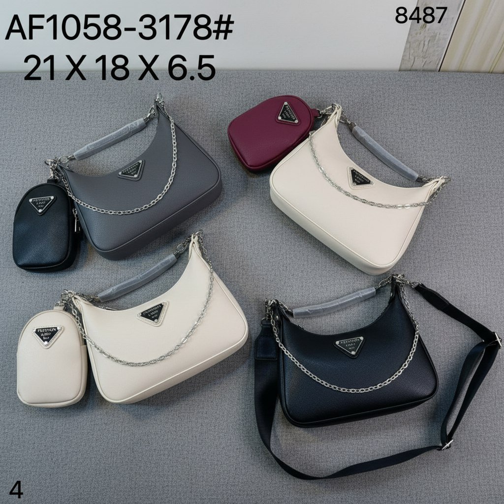 حقيبة جلد شبابية