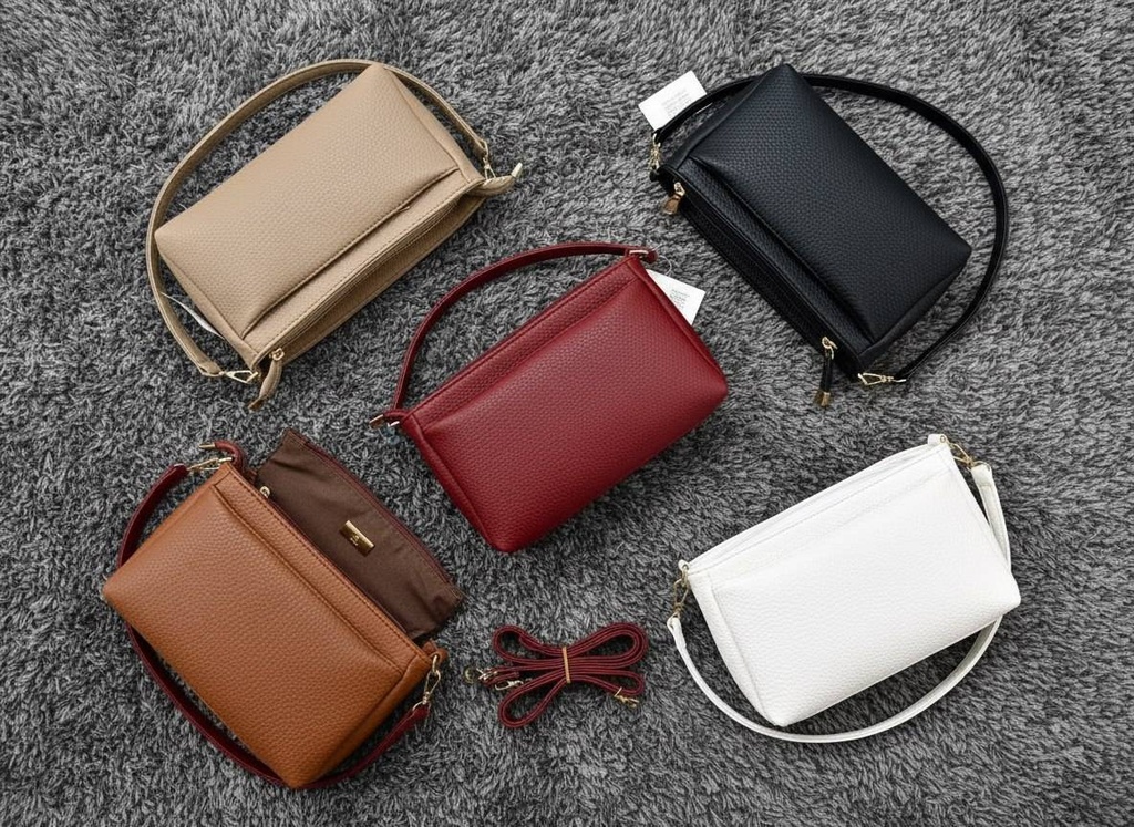 حقيبة جلد شبابية